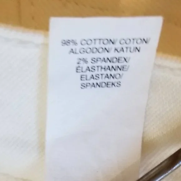 White Sweet'n Crop Cropped Jean Pants 4 | 27 - Picture 7 of 9